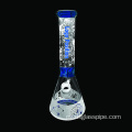 Nuevo diseño de hielo de diseño con bea de vaso de vaso de vaso de arena de arena de vidrio de vidrio de agua para fumar gass bong